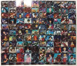 Lot of 100 Japanese Mobile Suit Gundam Arsenal Base Trading Cards set - Image 1