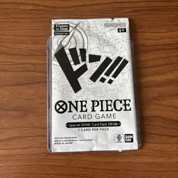 One Piece Card Game Special DON!! Card Factory Sealed Promo Pack DP-06 Emperors - Image 1