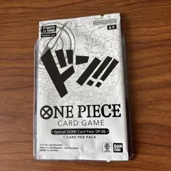 One Piece Card Game Special DON!! Card Factory Sealed Promo Pack DP-06 Emperors - Image 2