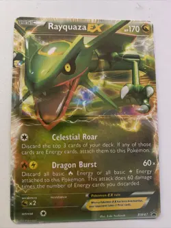 Rayquaza EX BW47 - Black Star Promo - Ultra Rare 2012 Pokemon Card - Image 1