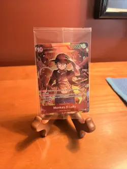 Sealed Promo One Piece Card Treasure Booster Monkey.D.Luffy ST10-006 SR SEALED - Image 1
