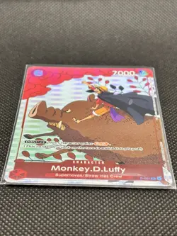 Monkey D. Luffy P-001 Alt Art One Piece Promo 2023 Gift Collection (English) - Image 5