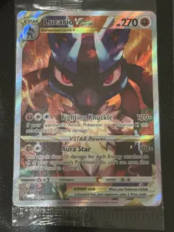 Lucario VSTAR SWSH291 SWSH: Sword & Shield Promo Cards Holo SEALED - Image 5