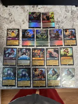 Disney Lorcana Wilds Unknown Lot Of 500+ Legendary Epics Buzz Woody Dale Minnie - Image 1
