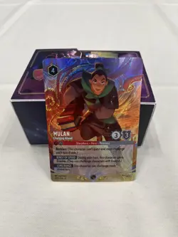 Mulan - Charging Ahead Disney Lorcana DLC Foil Promo 3/C2 EN-8 - Image 1