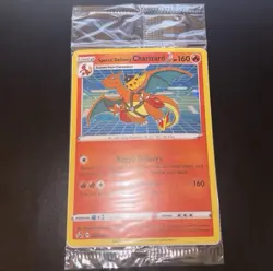 Special Delivery Charizard Sealed Promo SWSH075 Pokemon Center 2022 Scuffed Mark - Image 3