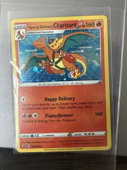Special Delivery Charizard - Pokemon Center Promo - SWSH075 - Near Mint - Image 1