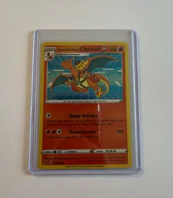 Special Delivery CHARIZARD #SWSH075 Set Pokemon Center UK Promo 2 SWIRLS NM - Image 1