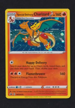 Special Delivery Charizard SWSH075 - Black Star Promo - Pokemon Center - Image 1