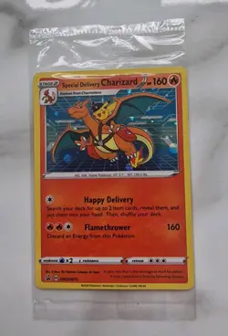 Special Delivery Charizard - SWSH075 - Pokemon Center Promo - Factory Sealed - A - Image 1