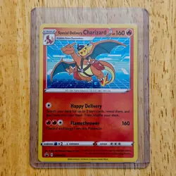 Special Delivery Charizard SWSH075 Pokemon Center Promo. Mint conditions - Image 1