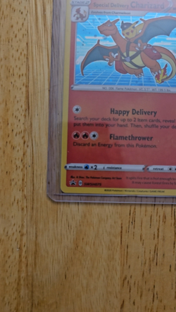 Special Delivery Charizard SWSH075 Pokemon Center Promo. Mint conditions - Image 2