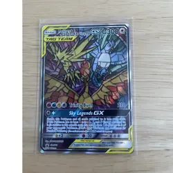 Pokemon Moltres/Zapdos/Articuno GX SM210 TAG TEAM GX Promo Holo 300HP EN - Image 1