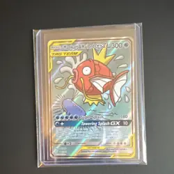 Magikarp & Wailord GX 161/181 SM-Team Up TAG TEAM Alt Full Art Holo UR 300HP - Image 1