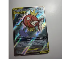 Pokemon Company Magikarp & Wailord GX 161/181 SM-Team Up TAG TEAM Full Art Holo - Image 1