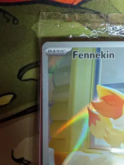 Pokemon TCG Fennekin 080 Promo Pokemon Center stamped - Image 4