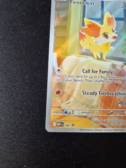 Unsealed Fennekin 080 | Pokemon Center Stamped | Chaos Rising Promo |English TCG - Image 4