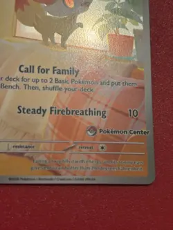 Pokemon TCG Fennekin Promo 080 Pokemon Center Stamped NM! - Image 3