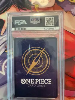 One Piece Card Game PRB-01 The Best Kuzan OP02-121 SEC English Alt Art PSA 10 - Image 2