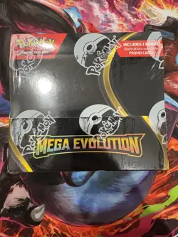 Pokemon TCG Mega Evolution Booster Box Enhanced Topper Brand New SEALED - Image 1