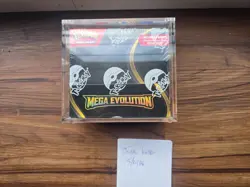 Pokemon Mega Evolution Enhanced Booster Box - SEALED W/ Acrylic CASE - Image 1