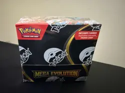 Pokemon TCG Mega Evolution Booster Box Enhanced Topper SEALED - Image 1