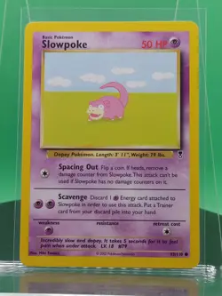 Slowpoke 93/110 Legendary Collection Set Common 2002 English Pokemon Card WoTC - Image 1