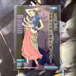 Nico Robin 007 One Piece Carddass One Piece JP Collectible Trading Card - Image 1