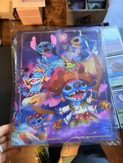 Lorcana Stitch Card Binder Portfolio - From Azurite Sea- BRAND NEW - Image 1