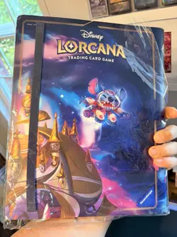 Lorcana Stitch Card Binder Portfolio - From Azurite Sea- BRAND NEW - Image 2