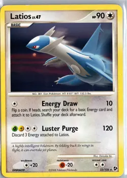 Latios - 23/106 - Regular Pokemon Card - MP - Image 1