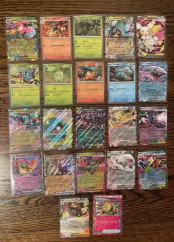 Pokemon TCG - MIXED LOT of 22 Cards - Various Sets (ex, Promos, Full Art) - NM - Image 1