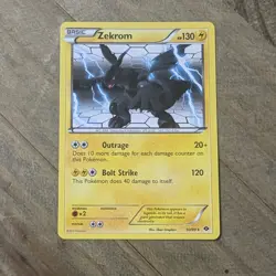 Pokemon Card - Next Destinies 50/99 - ZEKROM (rare) - NM/Mint - Image 1