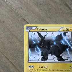 Pokemon Card - Next Destinies 50/99 - ZEKROM (rare) - NM/Mint - Image 5