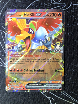 Ethan's Ho-Oh EX Destined Rivals English Card 39/182 Near Mint Pokemon TCG - Image 1