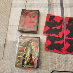 Legendary EX Collector's Tin Pokemon TCG Case Storage- Protection Sleeves, Cards - Image 5