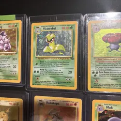 Pokemon Vintage Holo 6 Card Lot WOTC 1999 - Image 3
