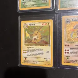 Pokemon Vintage Holo 6 Card Lot WOTC 1999 - Image 5