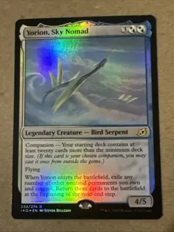 Yorion Sky Nomad Foil X1 Ikoria NM Condition See Front/back Pics MTG - Image 1