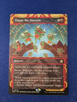 x1 Empty the Warrens - R MTG Secrets of Strixhaven: Mystical Archive M/NM - Image 1