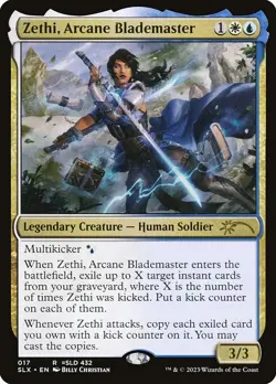 Zethi, Arcane Blademaster-Universes Within-Regular-17-NM - Image 1