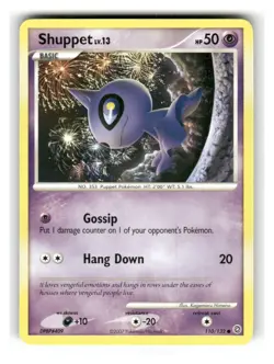Shuppet 110/132 Common Secret Wonders Pokemon Lightly Played - Image 1