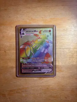 Pokemon TCG Heatran VMAX Astral Radiance Holo Card 191/189 Secret Rare - Image 1