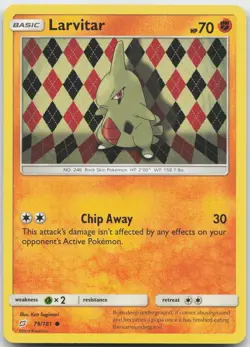 Larvitar 79/181 Common Team Up Pokemon Near Mint - Image 1