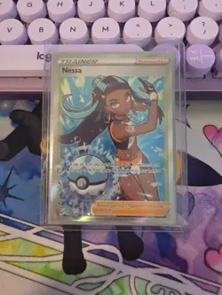 Nessa 183/185 Vivid Voltage NM Full Art Ultra Rare Pokemon Card - Image 1