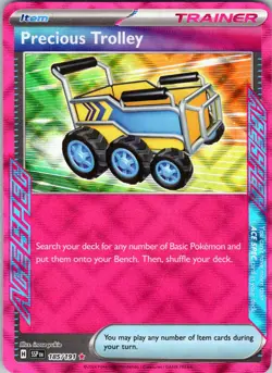 Pokemon TCG Precious Trolley SSP 185/191 NM - Image 1