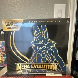 Pokemon TCG Mega Evolution Elite Trainer Box English 9 Booster Packs 2025 - Image 1