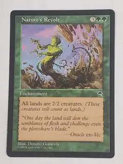 MTG Nature's Revolt (Tempest/Green/R) - BGM - Image 1