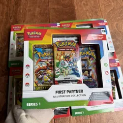 Pokemon First Partner Illustration Collection Series 1 – New Sealed Box - Image 1