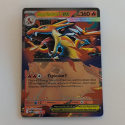 Mega Charizard Y EX 030 Me: Mega Evolution Promo Full Art Holo (EN) HP 360 - Image 1